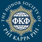 the Honor Society of Phi Kappa Phi Logo (Blue)